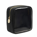 Travel Toiletry Essentials Center Console Organizer Bag Small Clear Cosmetic Bag Mini Makeup Bag
