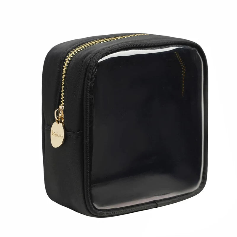 Travel Toiletry Essentials Center Console Organizer Bag Small Clear Cosmetic Bag Mini Makeup Bag