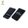 Fashion Simple with Logo Men Women Black Color Luxury Money Clip