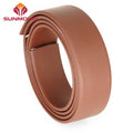 Wholesale Browneasy 25mm Wide PVC Bag Easy-to-Clean Leather Texture TPU Coated Nylon Webbing