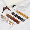 Customized Laser Carved Wood Bookmark Cherry Wood and Bamboo Wooden Bookmark Classical Style for Graduation Gift