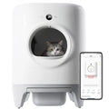 7L Large Capacity Quick Cleaning Smart  Cats Litter Toilet APP Remote Control Auto Self-cleaning Automatic Cat Litter Box