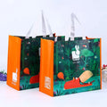 Custom Logo RPET Recyclable Plastic PP Woven Polypropylene Laminated Grocery Shopping Tote Bag