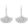 925 Silver Ginkgo Leaf Earrings for Women Fashion Jewelry Pendientes Drop Earring
