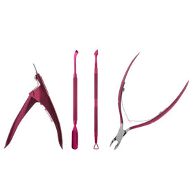 2026 Nail Salon Professional Curved Nail Scissor Cuticle Nippers Manually Sharpened Tweezers