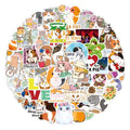 50Pcs Kawaii Guinea Pig Fresh Stickers for Girl Student Notebook Paper Decals Luggage Laptop Graffiti Stickers Cute