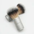 JDK 1pc Synthetic Hair Silver Shaving Brush Metal Handle Shaving Brush