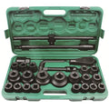 26pcs Impact Socket Set 3/4 Inch Drive Heavy Duty Socket Wrench Impact Socket Set for Auto Car Repair Tools