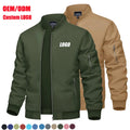 Men's Bomber Jacket WindproofManufacturer Casual Wind Breaker Jacket Hiking Coats Men Men Coat Winter