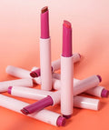 Hot Sales Private Label Cosmetic Press Tube Pink Plumping Vegan Lip Balm Makeup Hydrated Creamy Mirror  Moisturizing Lip Gloss