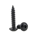 OEM Flat GB Wood Screw Set M5M6 Black Color Self-Tapping Stainless Steel Screw SS 5X1/2 Black Screw Ph for Hexagon Wood