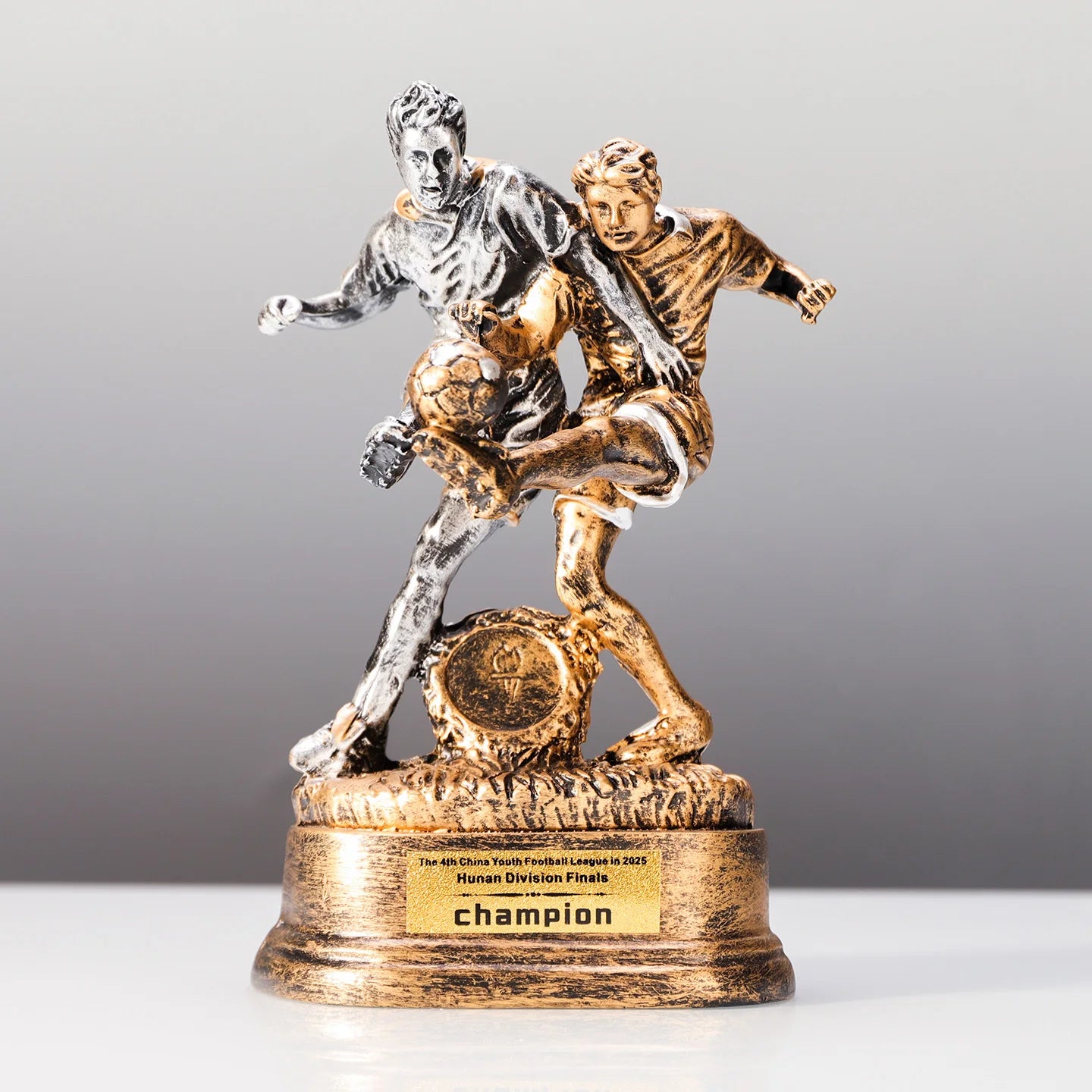Professional New Design Resin Crafts Custom Football Match 3d Printer Resin Trophy Award