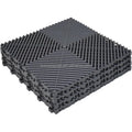 Free Flow Garage Floor Tiles Work Great for Car Detailing Shop Car Washroom Workshop Floor Covering