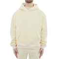 Men's Heavy Weight Polyester/Cotton Fleece Eco-Friendly Windproof Hoodie-Customized Color Logo Plain Dyed Autumn Season Hooded