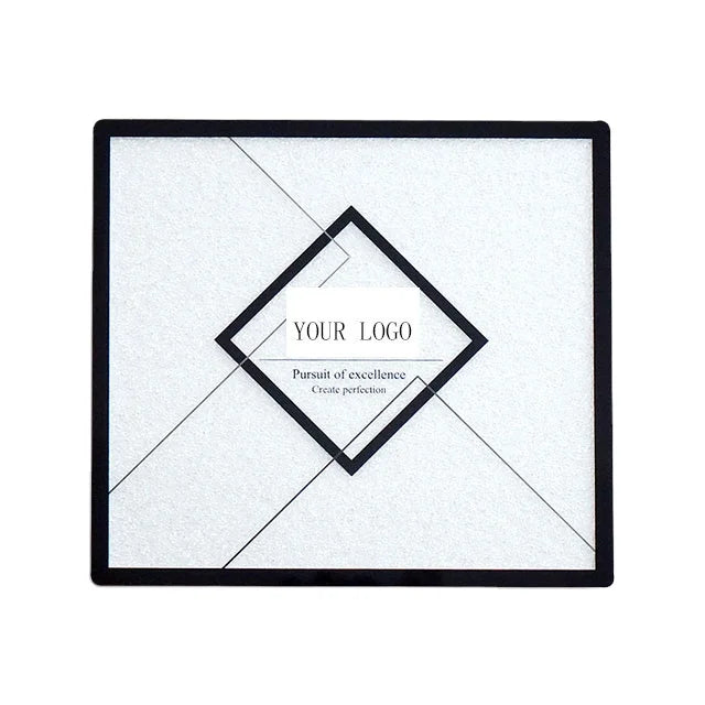 Customizable Transparent Acrylic Display Board Professional Detachable Color Comparison for Nail Gel Polish Car Accessory