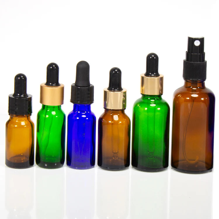 OEM/ODM High Quality Glass Eco-friendly Recyclable Anti-Wrinkle Lifting Whitening Facial Cleanser & Serum Eye Serum Bottle
