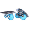 Extreme Split Skateboards Energizer Boards Roller Skateboards Drift Boards Flash Wheels Silver Aluminum Material Board