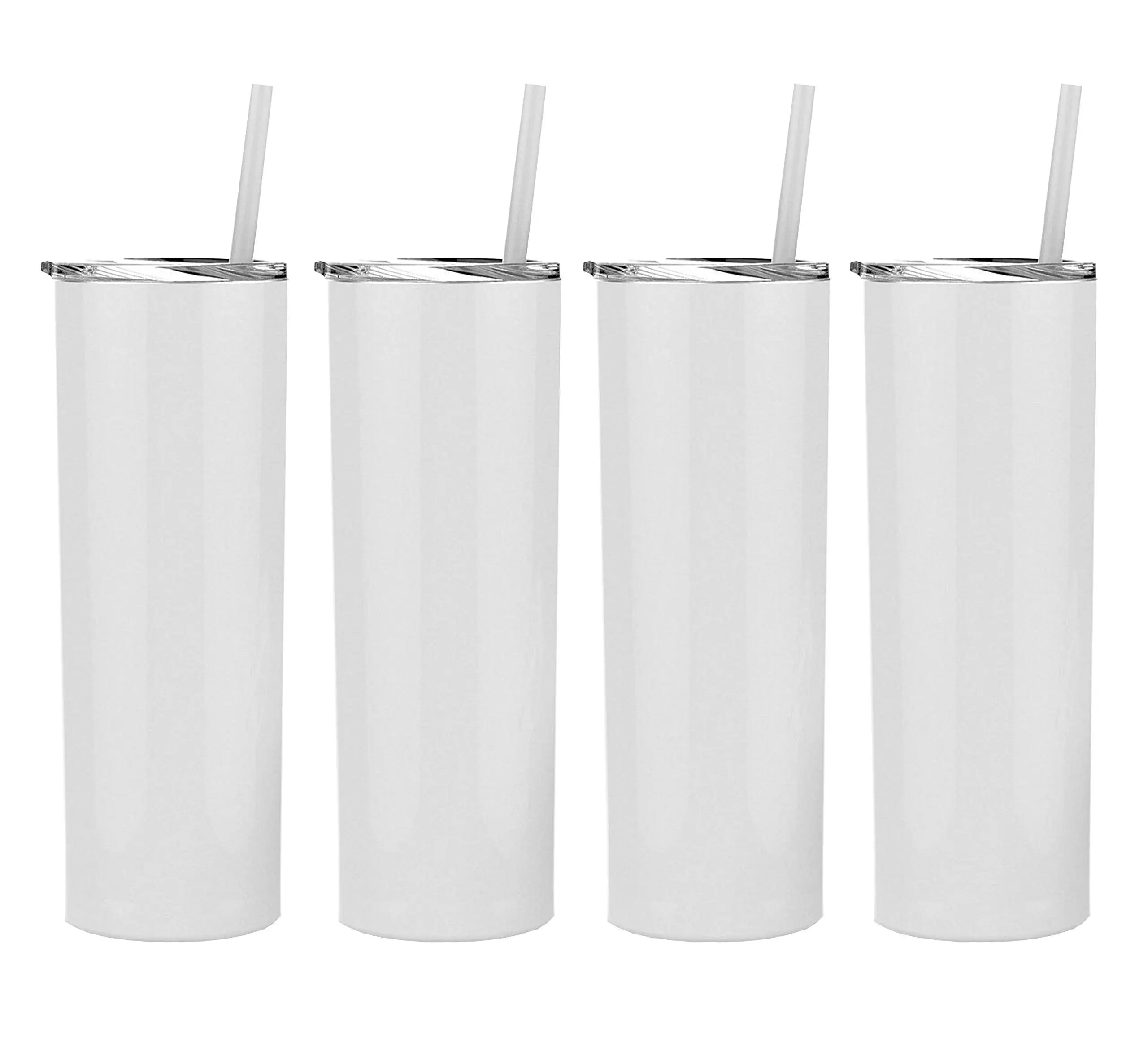 New Design Custom 20Oz Skinny Stainless Steel Unbreakable Slim Glossy Straight Blanks Sublimation Tumblers