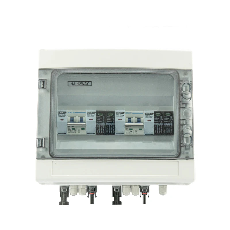 2 String Solar Combiner Box for Solar Panel 2 4 5 6 8 10 12 16 24 Ways String PV Box
