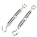 304 Stainless Steel Eye-Hook Eye-Eye Hook-Hook Turnbuckle Hook Din1480 Rigging Hardware Turnbuckles