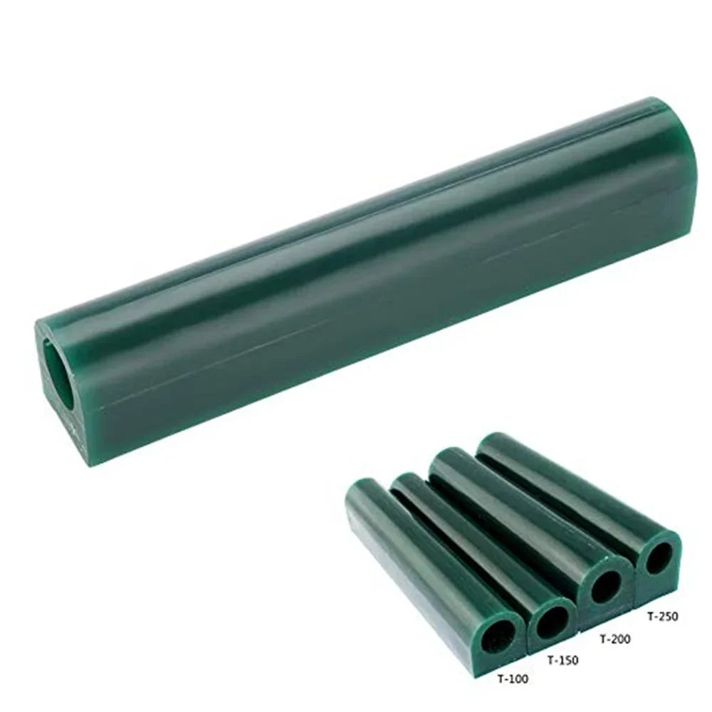 Men Carve Green Round Ring Wax Tubes With Hole for RingHard Modeling for Jewelry Casting Mold Kit Model Carving Ring Wax Tube