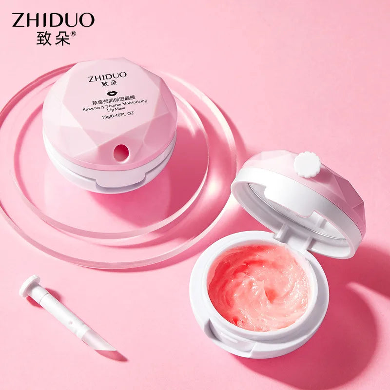 OEM Private Label ZHIDUO Moisturizing Lip Mask Gently Nourishes and Hydrates Dead Skin Lip Balm