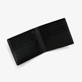 Factory Custom Logo Men's Card Holder Wallet RFID Genuine Leather ID Credit Card Case Business Trading Card Sleeves