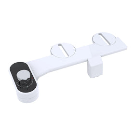 Modern Wall-mounted Cold Water Mechanical Bidet for Toilet with Dual Nozzles and Hotel Use
