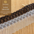 Mesh Embroidery Lace Dress Pajamas Wedding Dress Accessories Water Soluble 100% Polyester Veil Skirt Bags 6cm Width