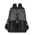 Walesale Vintage Large Capacity Backpack Bag School Backpack Travel Leisure Laptop Bag With Tassel