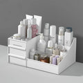 Drawer Style Cosmetic Storage Box Skincare Desktop Dressing Table Organizing Plastic Shelf Box
