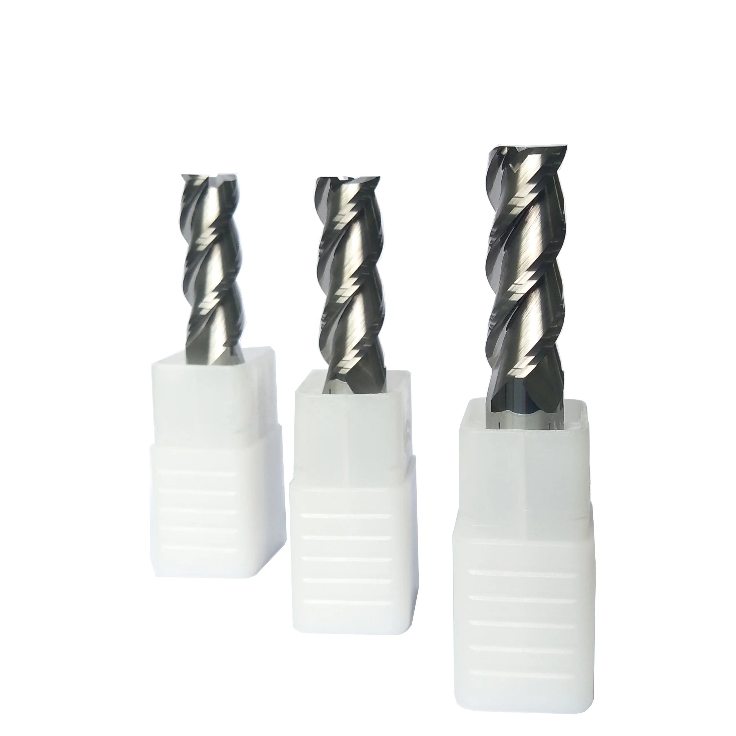 DLCC Cemented Carbide  3-Flute End Mill Cemented Carbide Milling Cutter for Aluminum