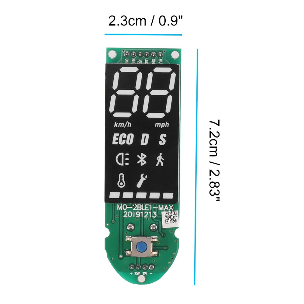 MAX G30 Electric Scooter Controller Dashboard Assembly Kit New Image Kick Circuit Board with 36V Voltage Parts Scooter Dashboard