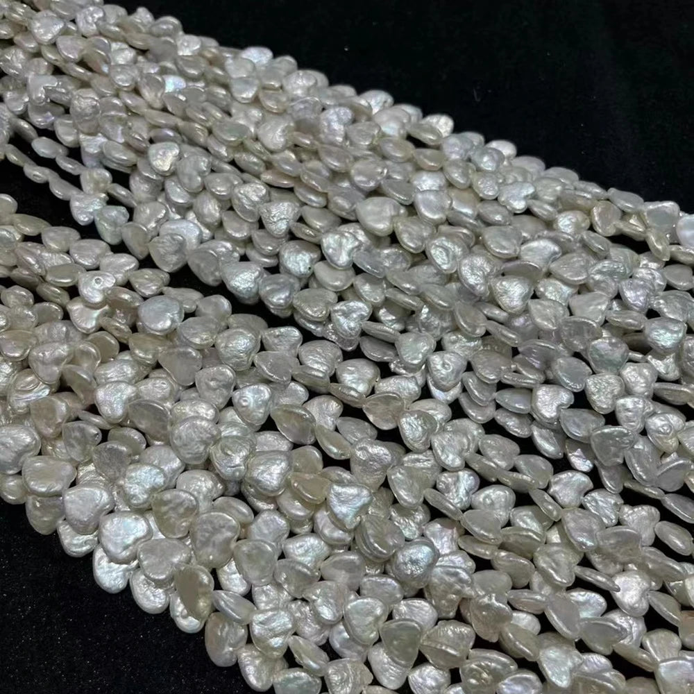 White Heart Natural Loose Freshwater Pearls Wholesale Baroque Pearls for Jewelry Making