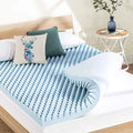 Modern Hotel Massage Bed Mattress Single Double King Queen Size High Density Foam Compressed Memory Foam Mattress Topper
