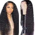 Cheap 150% 180% Density 13*4 Glueless Hd Lace Frontal Wig Human Hair Transparent Lace Front Water Wave Wigs for Black Women