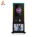 Reyeah Face Recognition Biometric Vending Machine Cbd Id Card Reader Large Capacity 32 Inch Touch Screen Vending Machine