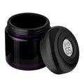 1000ML  Vacuum sealed Stash Jars  with Digital Humidity Temp Sensor Uv Glass Jars