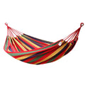 Outdoor Portable Camping Polyester Red Blue 260x150cm Lightweight 1.2kg 1-2 Person Rollover Prevention Hammock Flying Art T-200