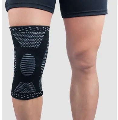 Bases 2023 Hot Sale Customized Breathable Elastic Nylon Sport Knee Sleeve Sports Support Knee Pads