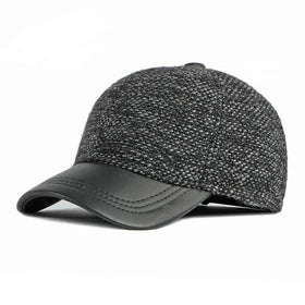Men New Autumn Winter Ear Warm Baseball Cap Casual Sun protection Plus Velvet Baseball Hat Sports Cap