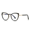 2025 Cat Eye Glasses Frame Women Fashion Anti Blue Light Optical Eyeglasses for Female Customized Prescription Glasses
