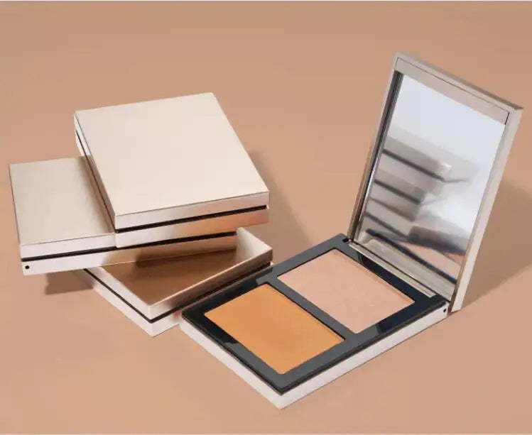 8 Color Private Label Makeup Face Contour Cosmetics Matte Pressed Powder Palette