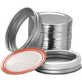 70mm 86mm Golden Mason Canning Jar Lids and Bands Mason Metal Lid with Silicon Ring