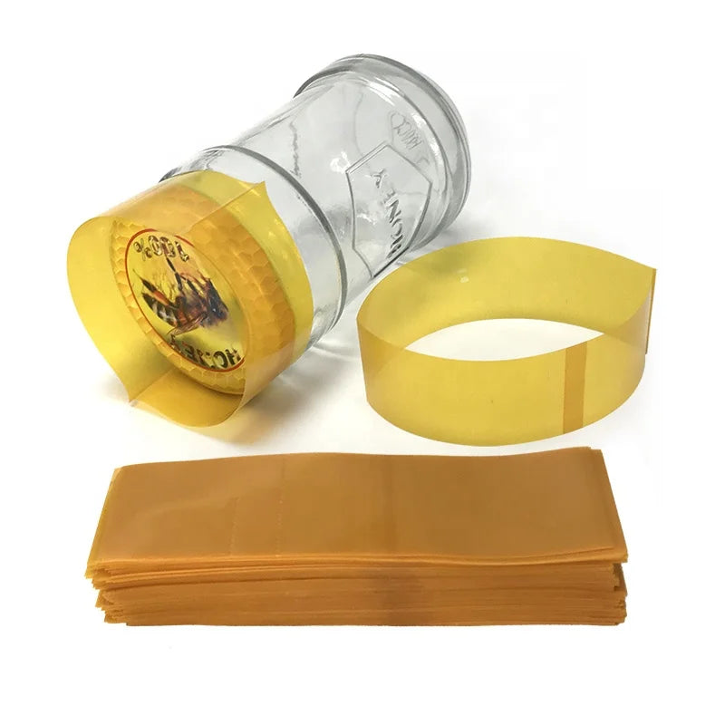 Hot Plastic PE Wrapping Packaging Polyester PVC Wrap Heat Shrink Film Bottle Cap Shrink Bands