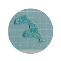 Kawaii Ocean Series Artificial Dolphin Resin Flatback Cabochon Glitter Phone Case Decoration for DIY Scrapbooking Crafts