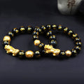 Man and Women Wealth Bracelet Handmade Good Lucky Amulet Jewellery  Pure Copper Pixiu Feng Shui Bracelet