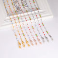 Fashion Crystal Beads Glasses Chain for Women Sunglasses Beaded Masked Cord Holder Chain Reading Eyeglasses Chain Lanyards Strap