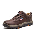 New Men's Casual Business Leather Shoes Outdoor Sports Mountain Climbing Fashion Middle-aged Dad Student Winter Men Shoes