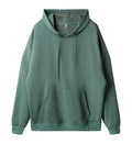 Custom Unisex Autumn Oversized 100% Cotton Breathable Eco-Friendly Hoodies 500g Plus Size Pullover Lined Plain Dyed Customized